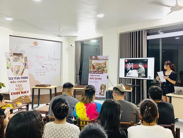 Master Edu ra mắt CLB tiếng Trung Bắc Giang