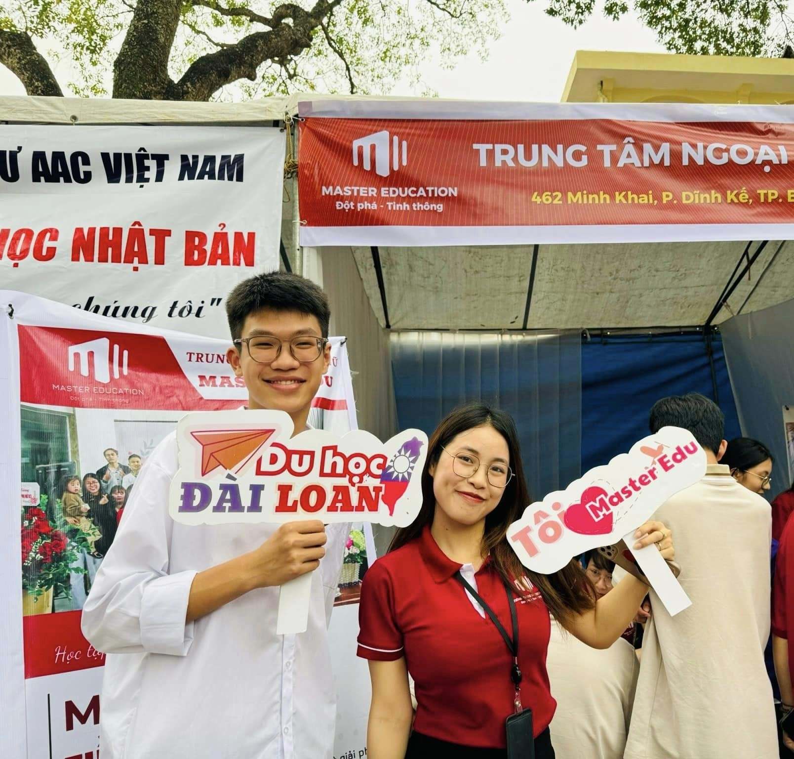 Tiếng Trung Bắc Giang Master Edu hướng nghiệp THPT Thái Thuận 