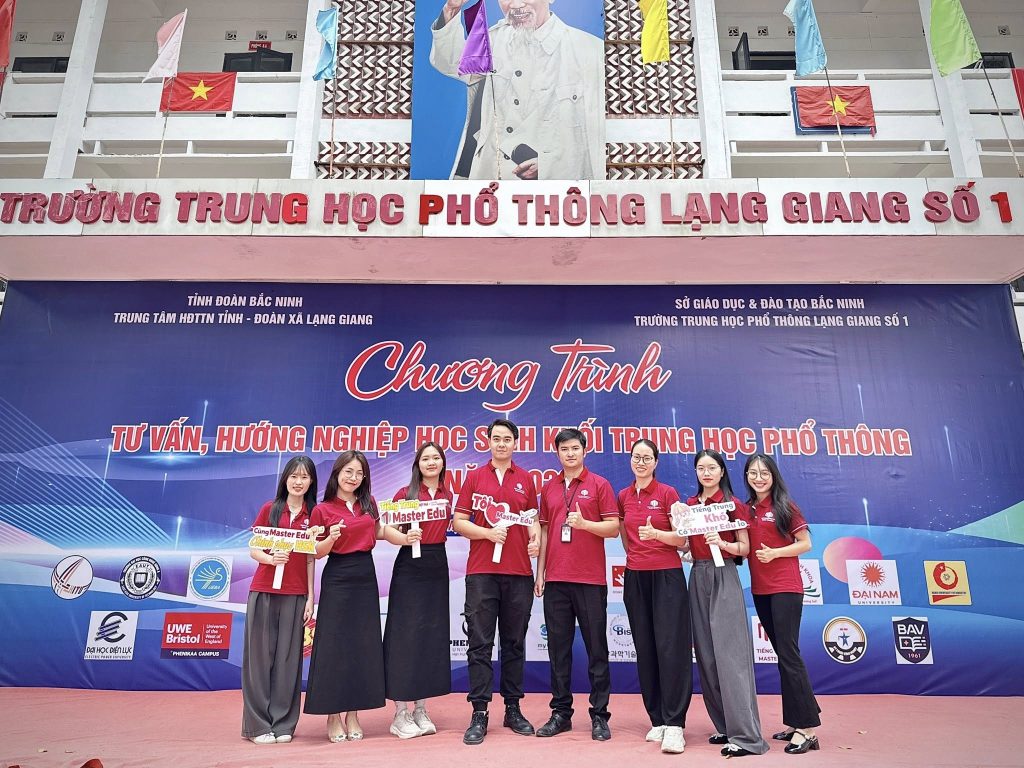 Master Edu đồng hành cùng học sinh THPT Lạng Giang 1