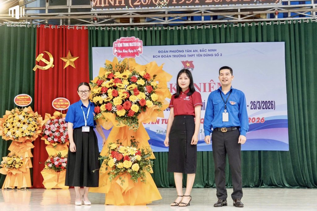 Master Edu đồng hành cùng học sinh Bắc Ninh ngày 26/3