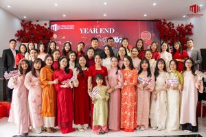 Master Edu Year End Party 2025 với không gian trang trí ấm cúng và sang trọng