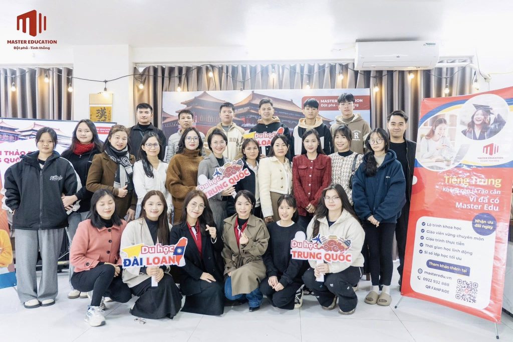 Master Edu tổ chức hội thảo du học Trung Quốc Đài Loan 2026